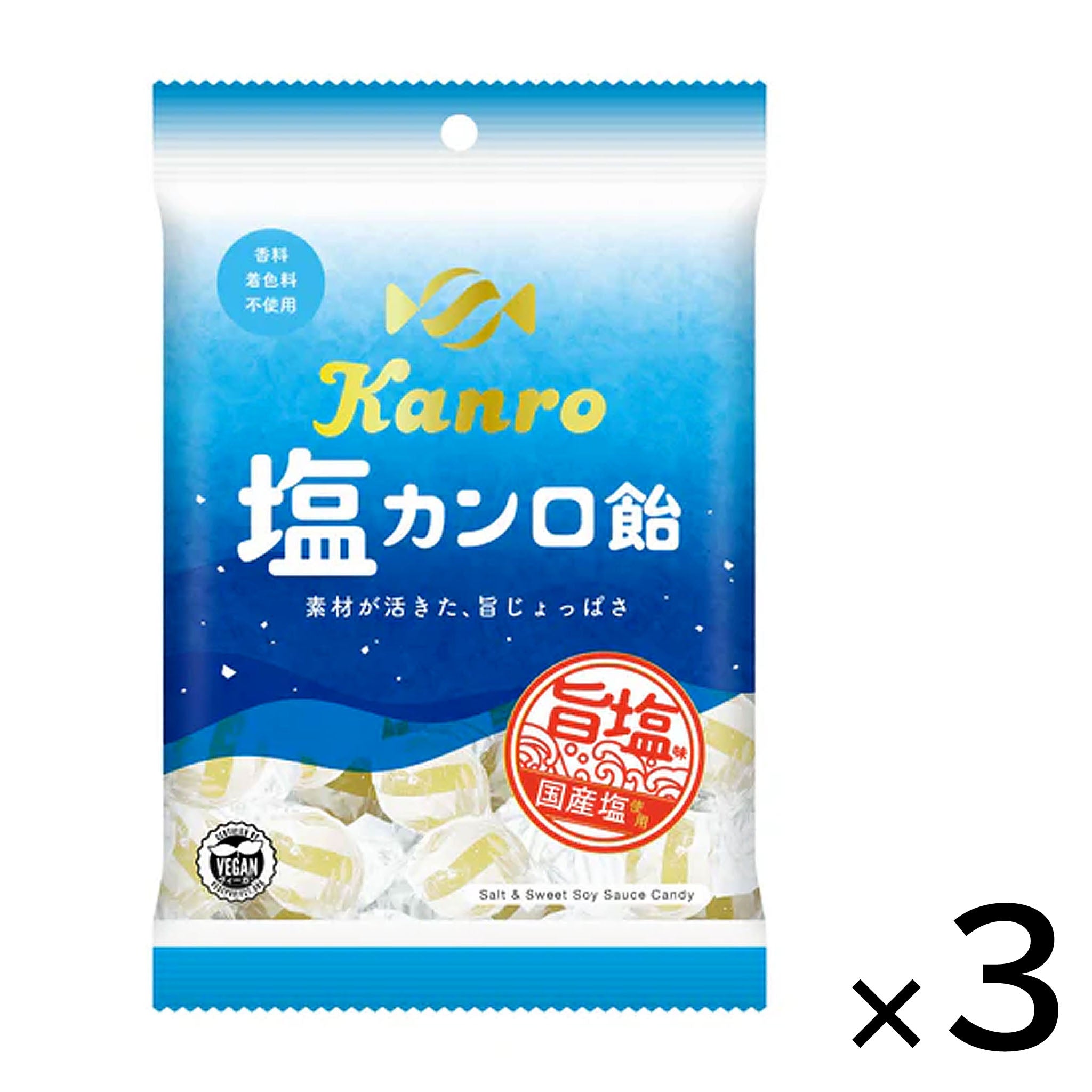Kanro Salted Kanro Candy (3-pack)